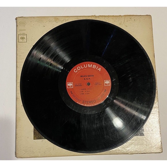 CS 9150 two eye stereo Miles Davis, "E.S.P." w/ Herbie Hancock, Wayne Shorter - Picture 3 of 4